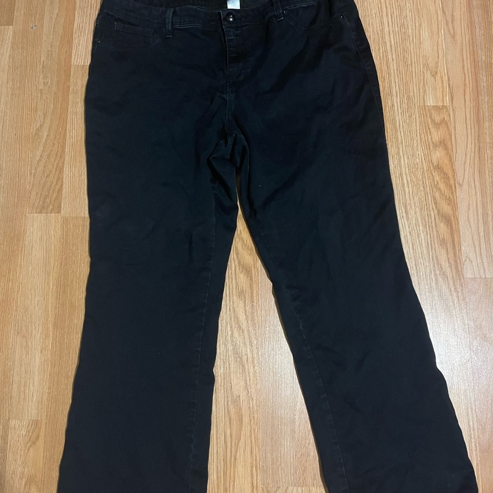 Black womens jeans